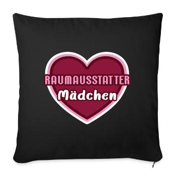 Interior Decorator Girls Child Interior Decorator Girls - Sofa pillowcase 17,3'' x 17,3'' (45 x 45 cm) - black - Front