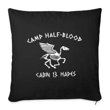 « Membre fier du Club des Femmes Folles Chats Drôle - Housse de coussin décorative 45 x 45 cm - noir - Devant
