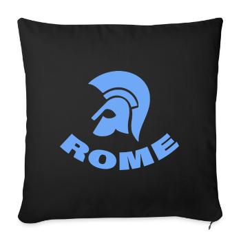 Rome - Sofa pillowcase 17,3'' x 17,3'' (45 x 45 cm) - black - Front