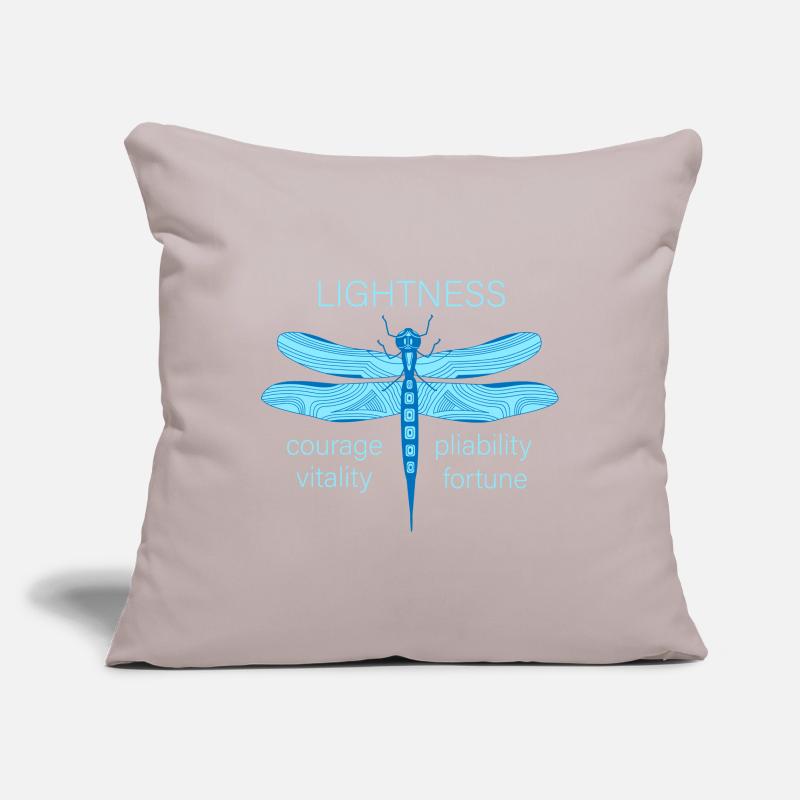 facilité Housse de coussin décorative 45 x 45 cm