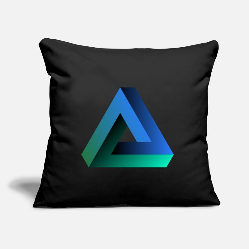 geometric triangle Sofa pillowcase 17,3'' x 17,3'' (45 x 45 cm)