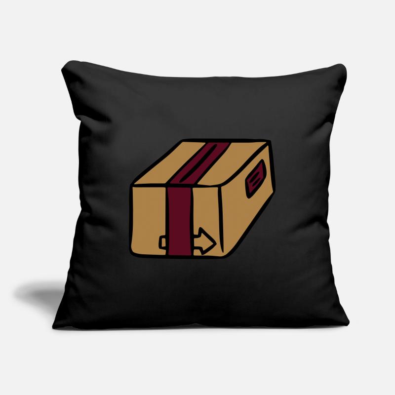 Package Delivery Shipment Delivery Parcel Messenger Post Sofa pillowcase 17,3'' x 17,3'' (45 x 45 cm)