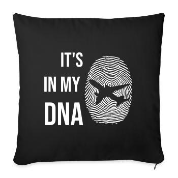 Pilot Aircraft Aviation Aviation Gift - Sofa pillowcase 17,3'' x 17,3'' (45 x 45 cm) - black - Front