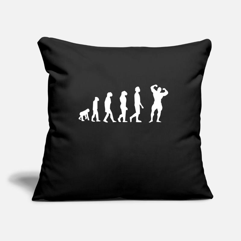 Bodybuilding Evolution Sofakissenbezug 45 x 45 cm