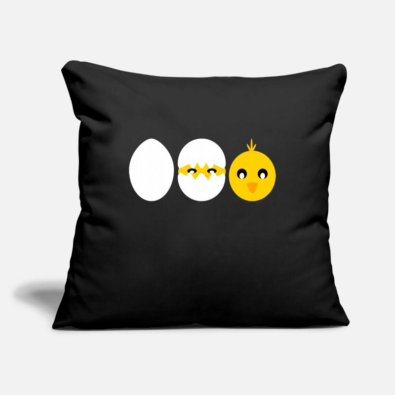 Comic hatching chick Sofa pillowcase 17,3'' x 17,3'' (45 x 45 cm)