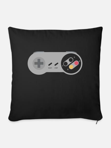 Controller - Sofakissenbezug 45 x 45 cm - Schwarz