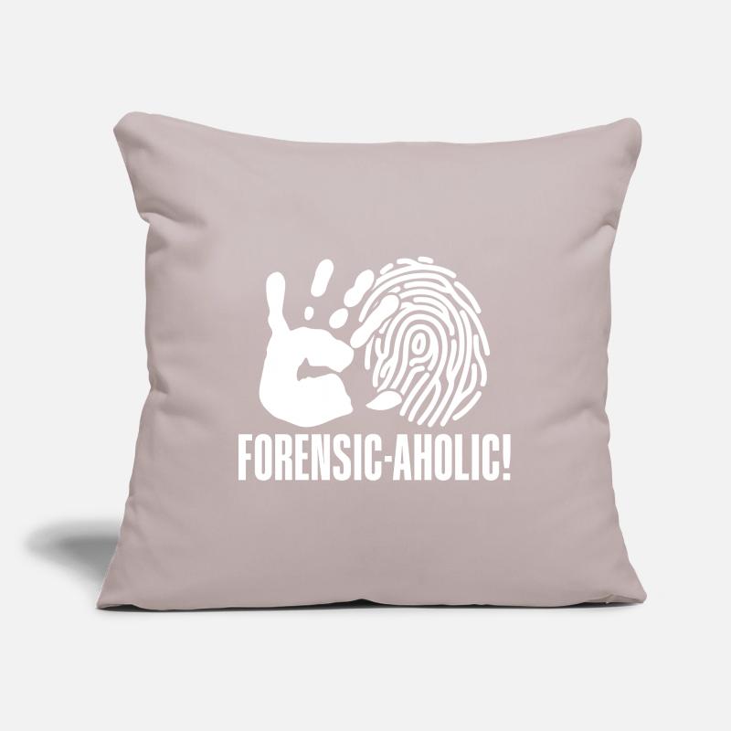 Forensic Analyst Forensic-Aholic Squad Crime Lab Sofakissenbezug 45 x 45 cm