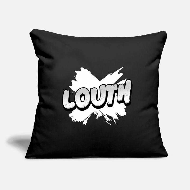 Comté de Louth, Irlande Housse de coussin décorative 45 x 45 cm