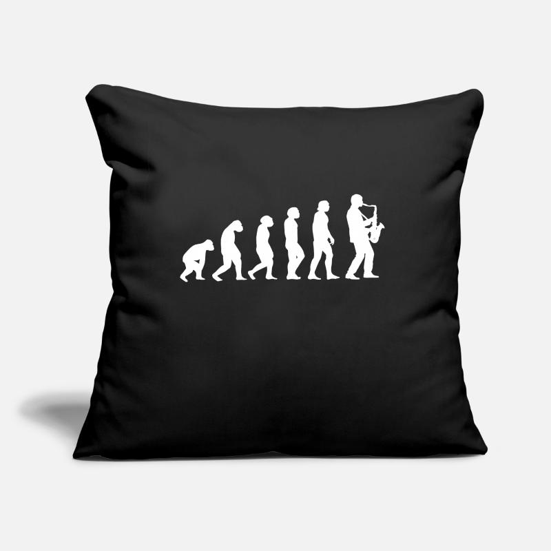 saxophone Sofa pillowcase 17,3'' x 17,3'' (45 x 45 cm)