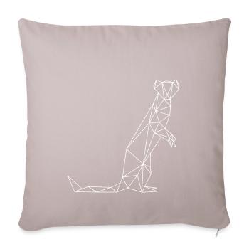 Hipster weasel geometric - Sofa pillowcase 17,3'' x 17,3'' (45 x 45 cm) - light taupe - Front