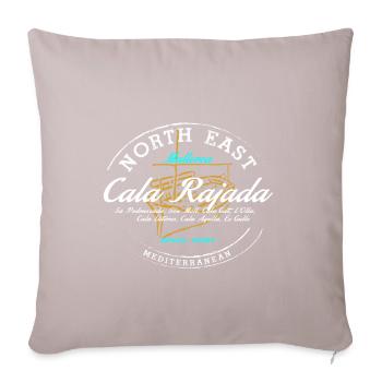 Cala Rajada - Housse de coussin décorative 45 x 45 cm - taupe clair - Devant