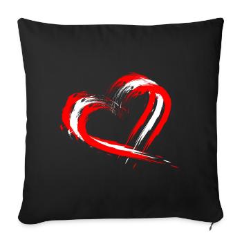 Canada - Sofa pillowcase 17,3'' x 17,3'' (45 x 45 cm) - black - Front