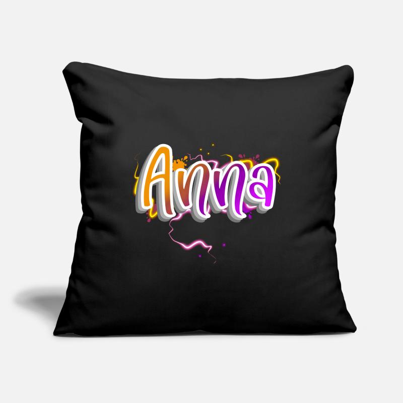 Anna Housse de coussin décorative 45 x 45 cm