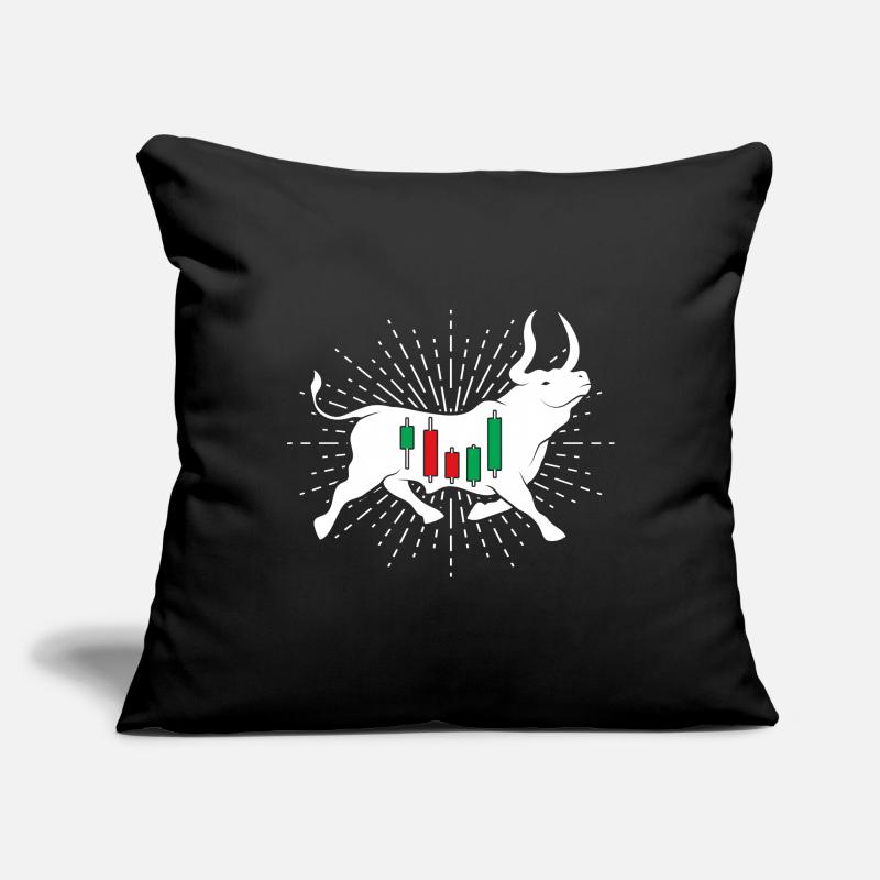 Actions Bulle Housse de coussin décorative 45 x 45 cm
