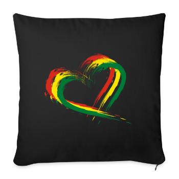 Bolivie - Housse de coussin décorative 45 x 45 cm - noir - Devant