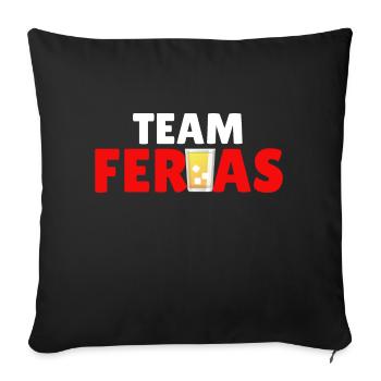 Férias Sud Ouest Féria Bayonne Dax Mont De Marsan - Housse de coussin décorative 45 x 45 cm - noir - Devant
