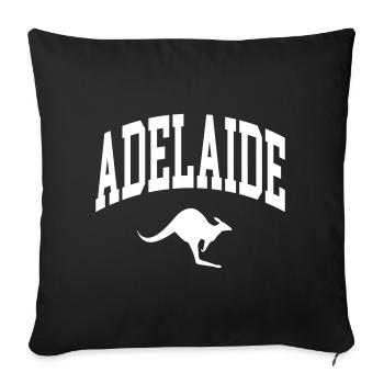 Adelaide - Sofa pillowcase 17,3'' x 17,3'' (45 x 45 cm) - black - Front