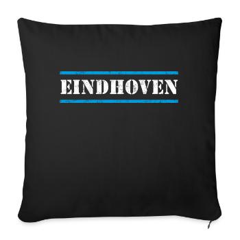 Eindhoven - Sofa pillowcase 17,3'' x 17,3'' (45 x 45 cm) - black - Front