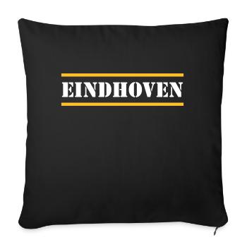 Eindhoven VECTOR - Sofa pillowcase 17,3'' x 17,3'' (45 x 45 cm) - black - Front