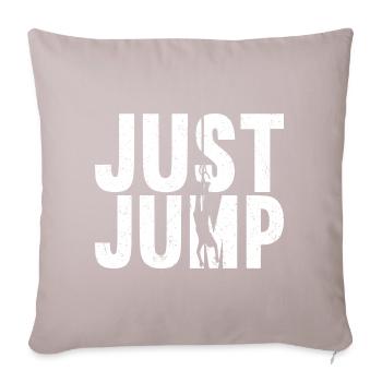 Bungee Jump Bungee Jumping - Sofa pillowcase 17,3'' x 17,3'' (45 x 45 cm) - light taupe - Front