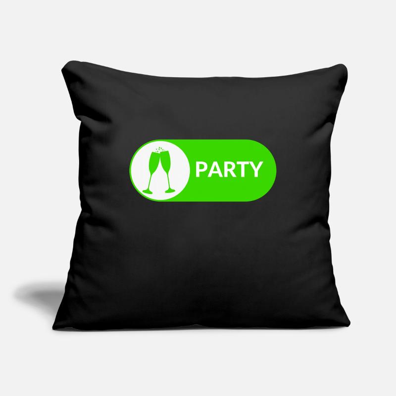 Party-Button Sofakissenbezug 45 x 45 cm