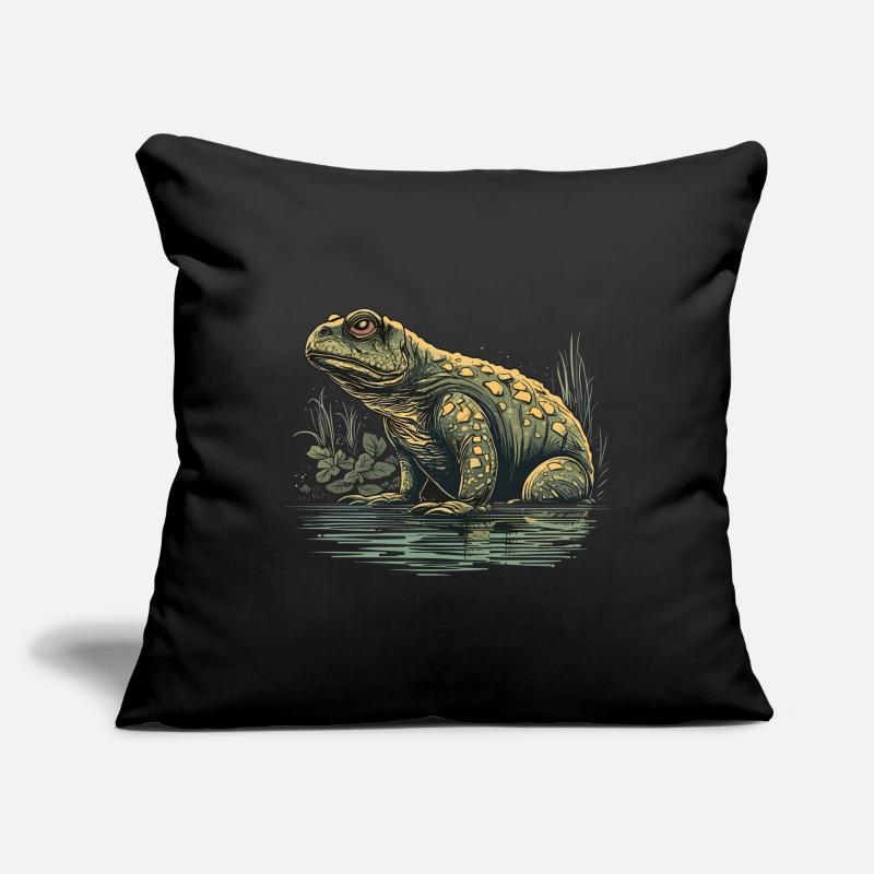 Toad Amphibians Sofa pillowcase 17,3'' x 17,3'' (45 x 45 cm)