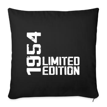 Legendary since 1954 Birthday Gift 1954 - Sofa pillowcase 17,3'' x 17,3'' (45 x 45 cm) - black - Front