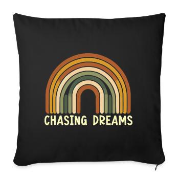 Lyrics Music Lovers Songwriters Music Festival - Sofa pillowcase 17,3'' x 17,3'' (45 x 45 cm) - black - Front