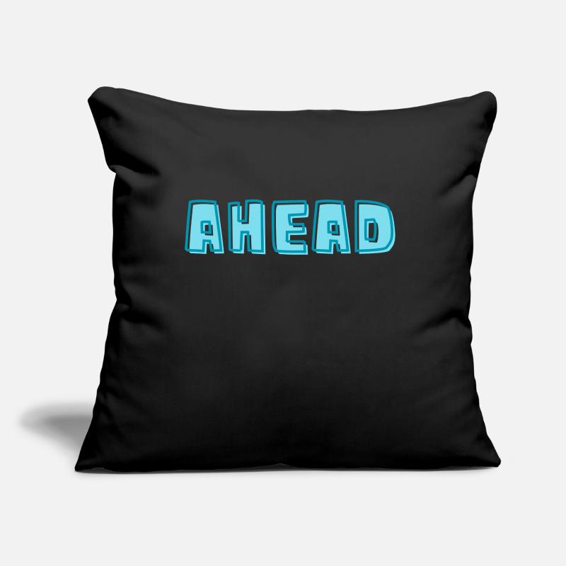 Devant Housse de coussin décorative 45 x 45 cm