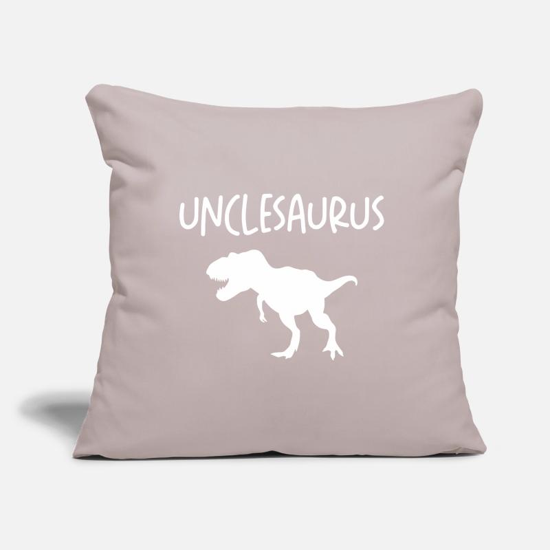 Oncle T-Rex Housse de coussin décorative 45 x 45 cm