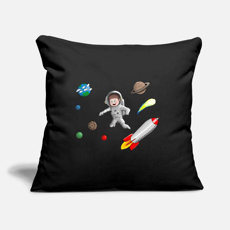 Space - Garçon astronaute Housse de coussin décorative 45 x 45 cm
