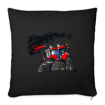 Fumée 0844 CIH - Housse de coussin décorative 45 x 45 cm - noir - Devant