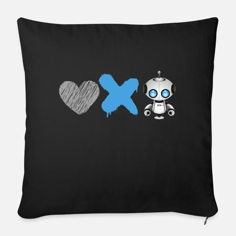 Love death robots - Sofakissenbezug 45 x 45 cm - Schwarz