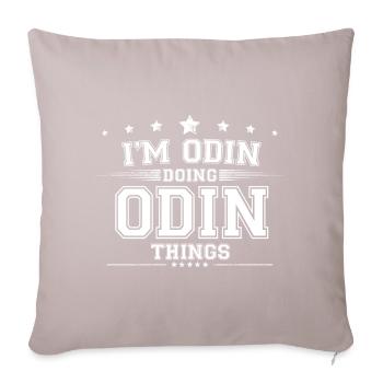 Odin - Sofa pillowcase 17,3'' x 17,3'' (45 x 45 cm) - light taupe - Front
