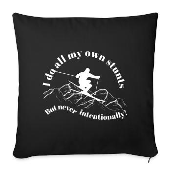 I do all my own stunts - Sofakissenbezug 45 x 45 cm - Schwarz - Vorne