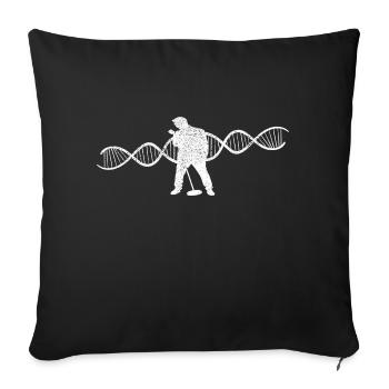 Singer Band Vocals Hobby Singer Musicians Singing - Sofa pillowcase 17,3'' x 17,3'' (45 x 45 cm) - black - Front