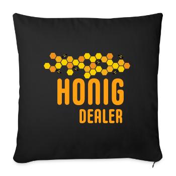 Honey Dealer Beekeeper Bee Whisper Bees Bee - Sofakissenbezug 45 x 45 cm - Schwarz - Vorne