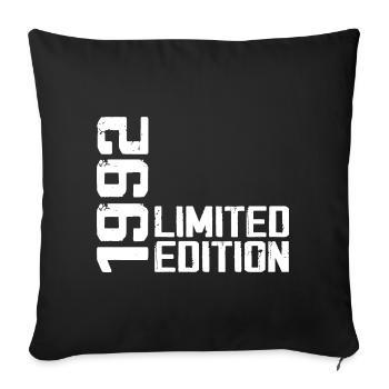 Légendaire Depuis 1992 Cadeau D'anniversaire 1992 - Housse de coussin décorative 45 x 45 cm - noir - Devant