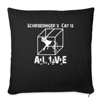 Schrodinger's Cat - Schroedinger's Cat Big Bang - Sofa pillowcase 17,3'' x 17,3'' (45 x 45 cm) - black - Front