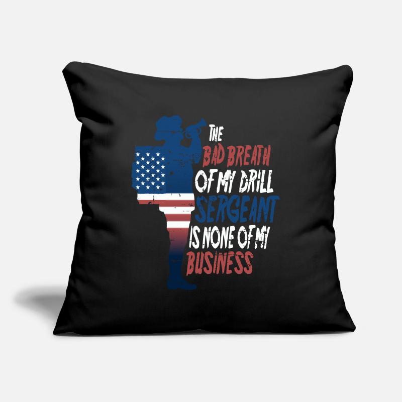 Drill Sergeant Sofa pillowcase 17,3'' x 17,3'' (45 x 45 cm)