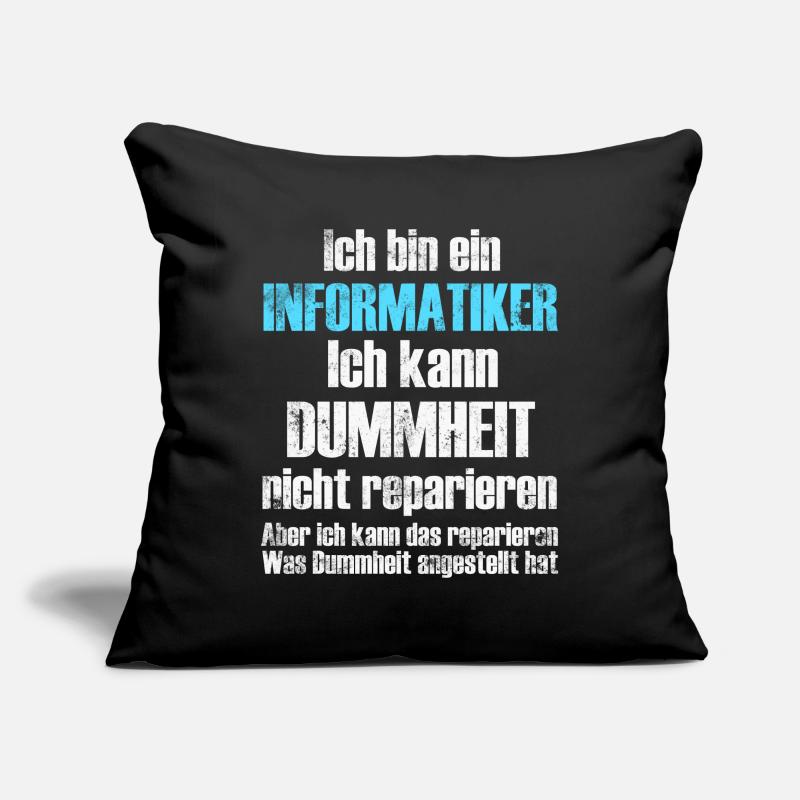 Informatiker Informatik Sofakissenbezug 45 x 45 cm