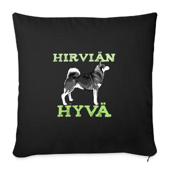 jämpti6 - Sofa pillowcase 17,3'' x 17,3'' (45 x 45 cm) - black - Front