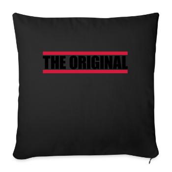 Le Rote Original - Housse de coussin décorative 45 x 45 cm - noir - Devant