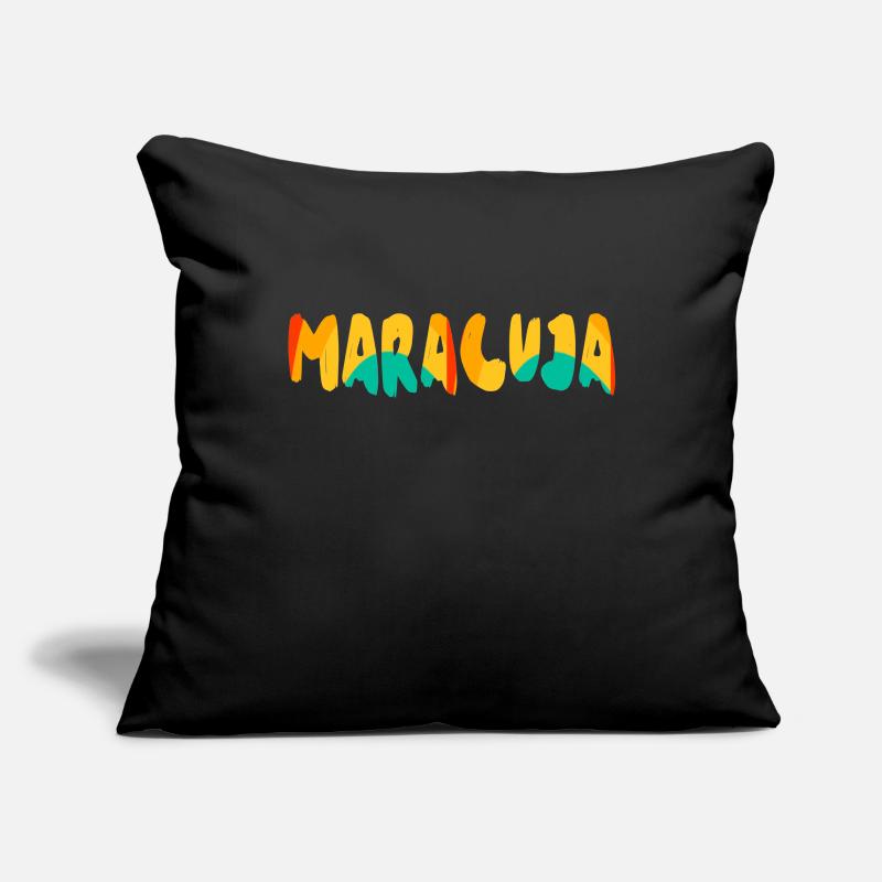 Fruit de la passion Housse de coussin décorative 45 x 45 cm