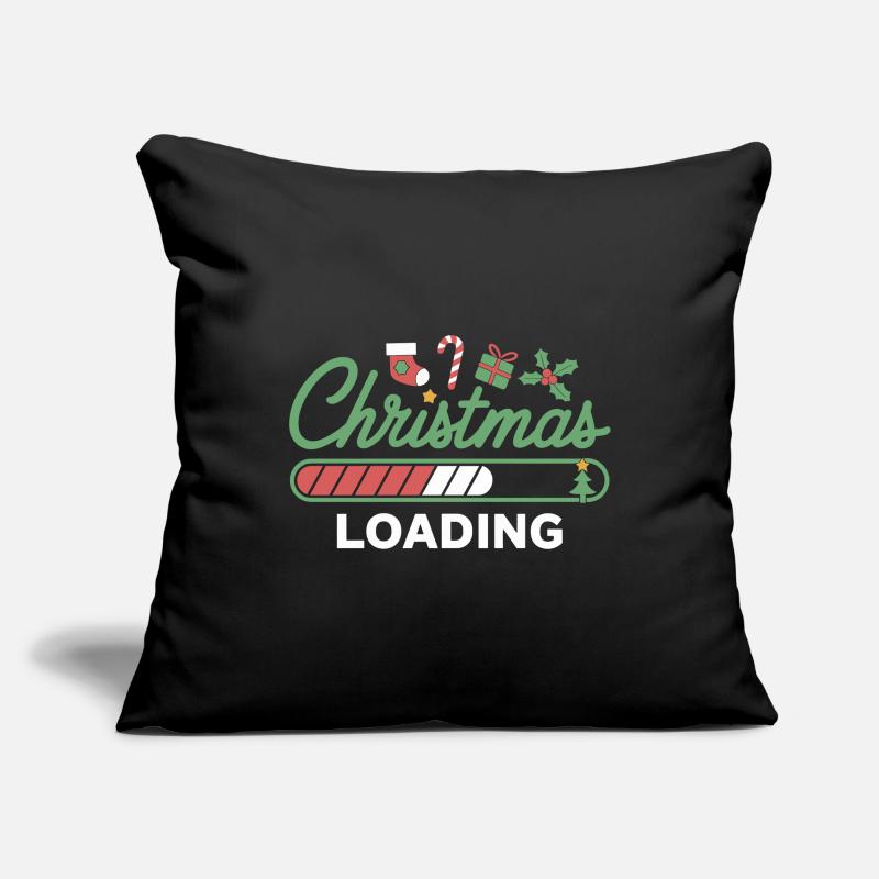 Christmas Loading Loading Bar Christmas Sofa pillowcase 17,3'' x 17,3'' (45 x 45 cm)