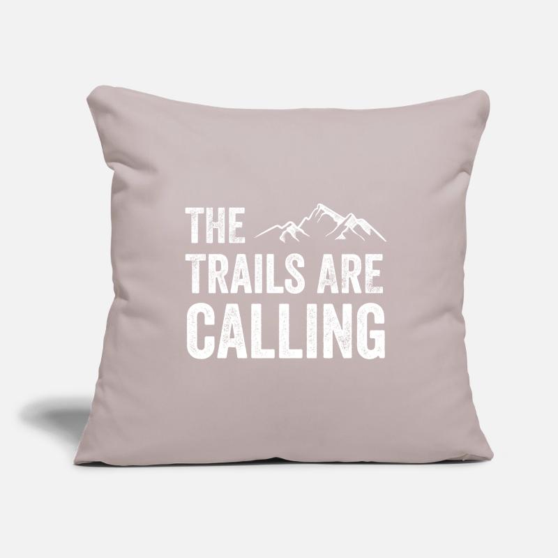 The Trails Are Calling Sofa pillowcase 17,3'' x 17,3'' (45 x 45 cm)
