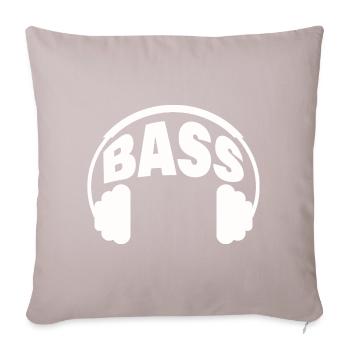 Basse - Housse de coussin décorative 45 x 45 cm - taupe clair - Devant