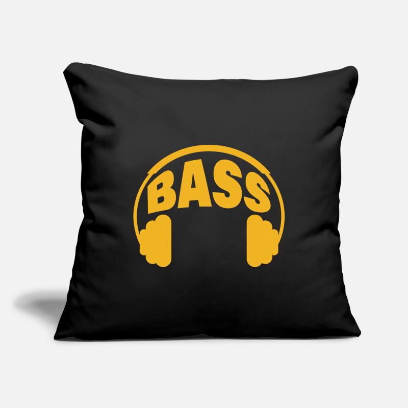Basse Housse de coussin décorative 45 x 45 cm
