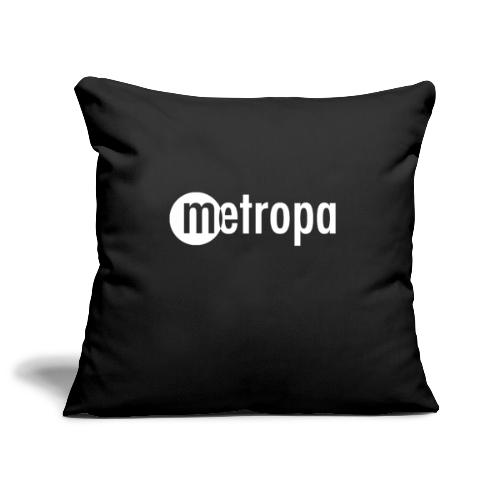 METROPA Logo dark - Sofakissenbezug 45 x 45 cm