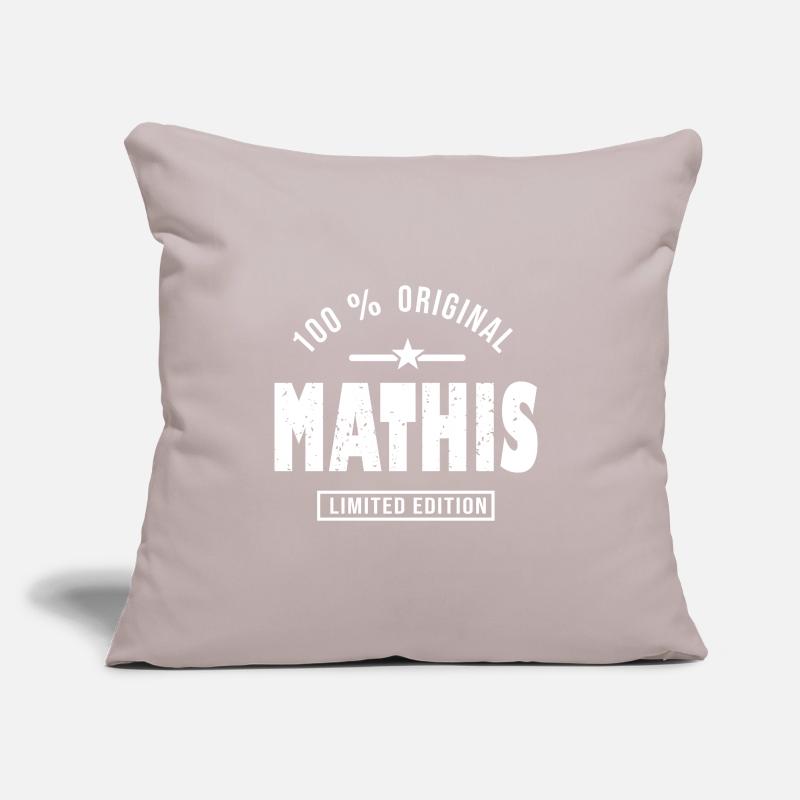 Mathis ORIGINAL Geschenk Name mathis Sofakissenbezug 45 x 45 cm